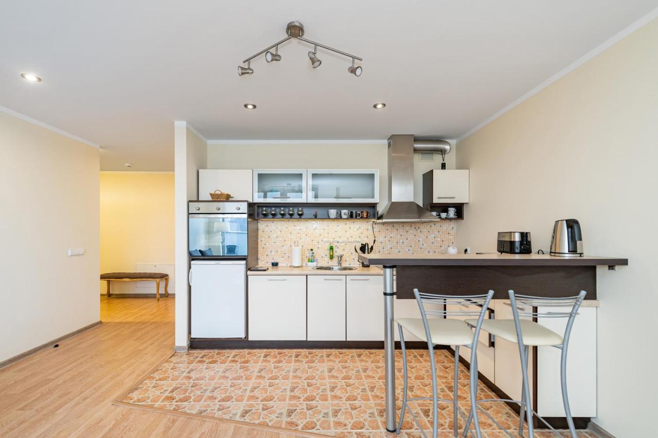 Lovely City Panorama Apartment By Polo Apartments Kaunas Exterior foto