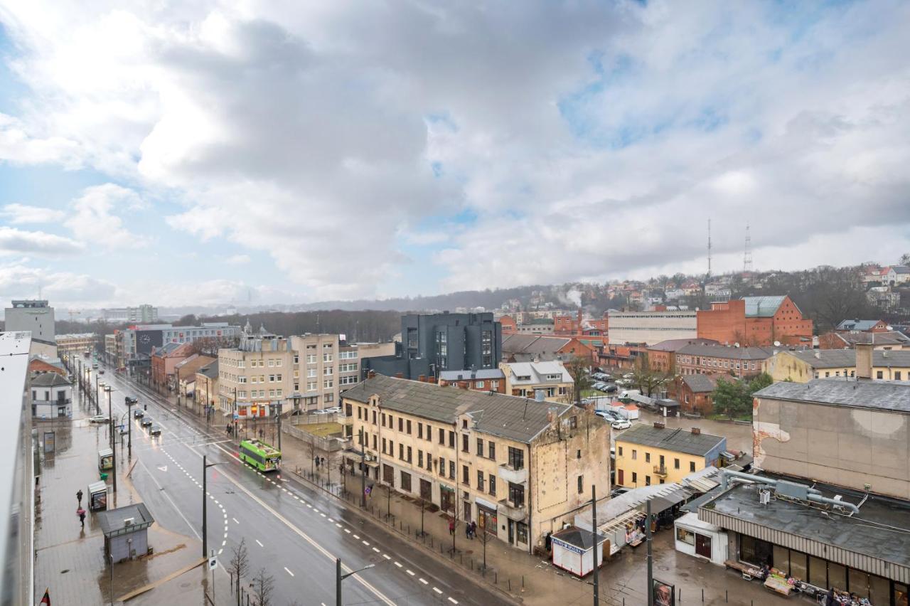 Lovely City Panorama Apartment By Polo Apartments Kaunas Exterior foto