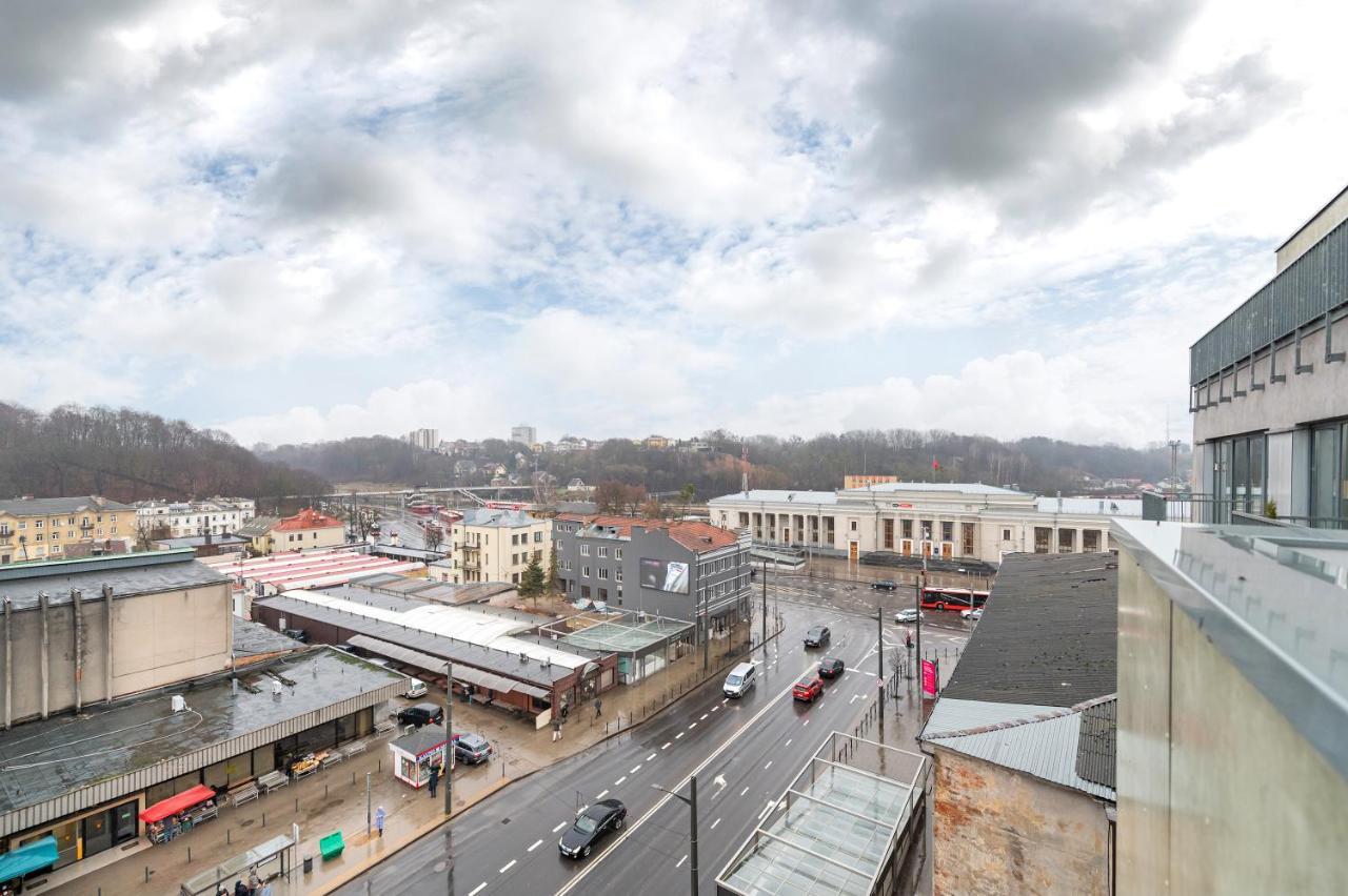 Lovely City Panorama Apartment By Polo Apartments Kaunas Exterior foto